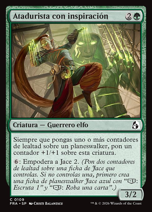 Atadurista con inspiración