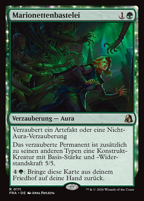 Marionettenbastelei