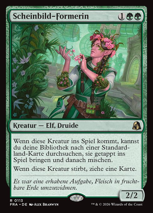 Scheinbild-Formerin