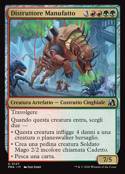 Distruttore Manufatto