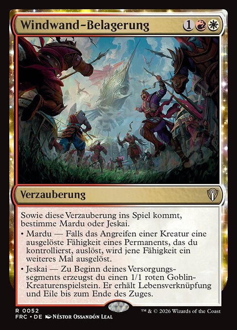 Windwand-Belagerung
