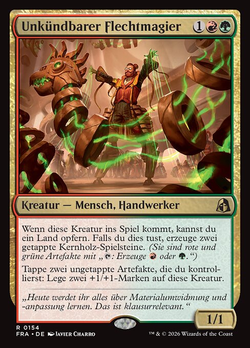 Unkündbarer Flechtmagier