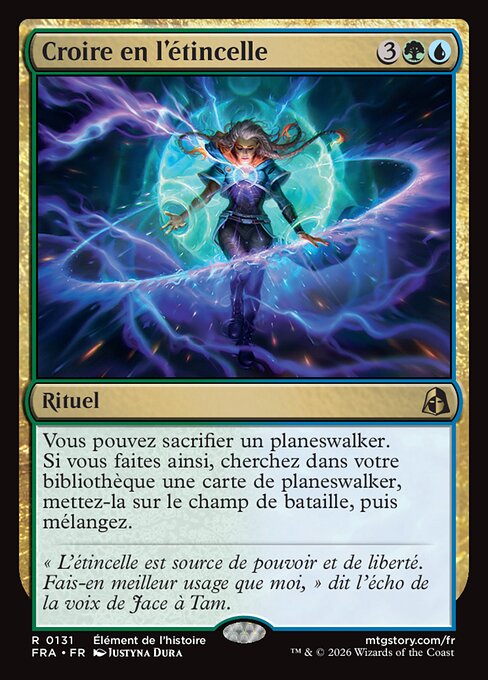 Croire en l'étincelle