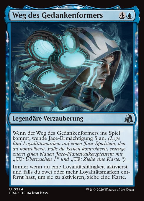 Weg des Gedankenformers