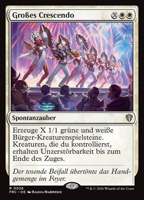 Großes Crescendo