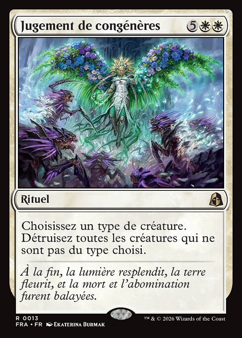 Jugement de congénères