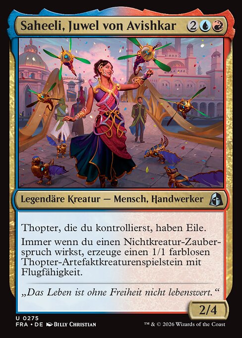 Saheeli, Juwel von Avishkar