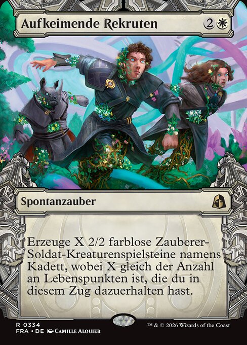 Aufkeimende Rekruten