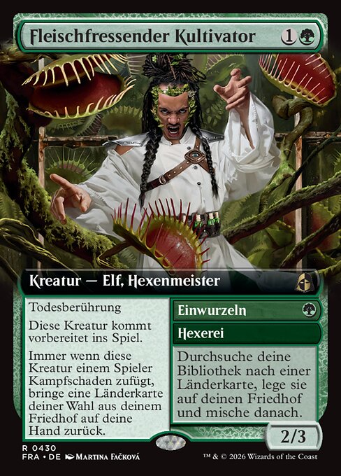 Fleischfressender Kultivator
