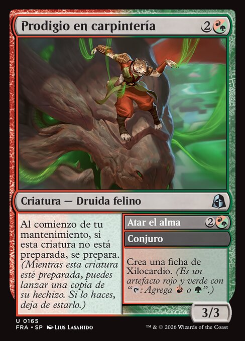 Prodigio en carpintería