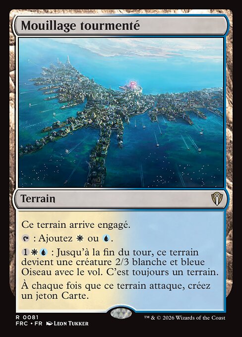 Mouillage tourmenté