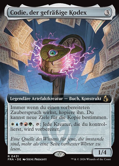 Codie, der gefräßige Kodex