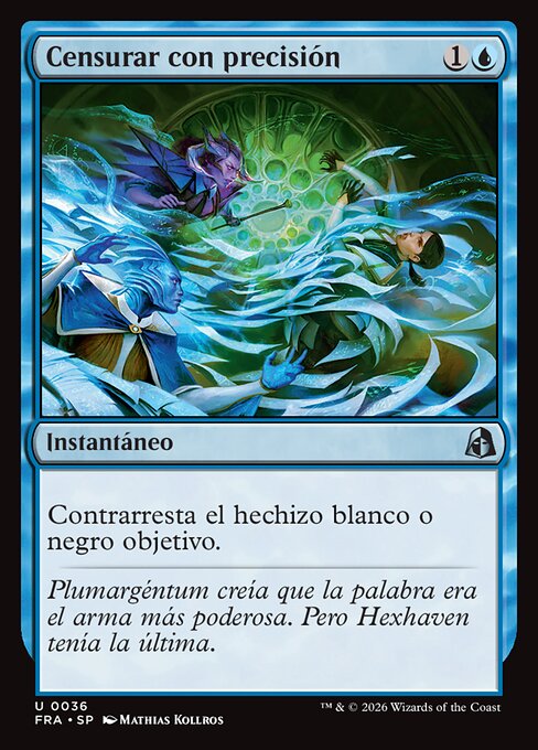 Censurar con precisión