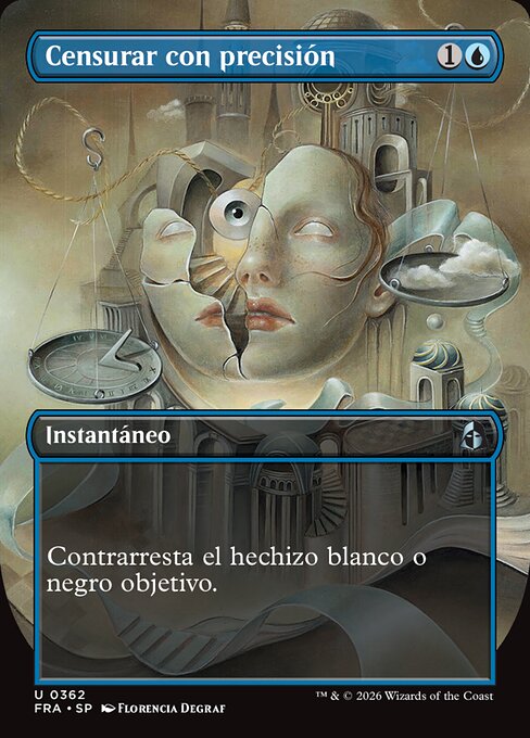 Censurar con precisión