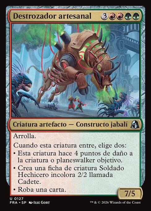 Destrozador artesanal