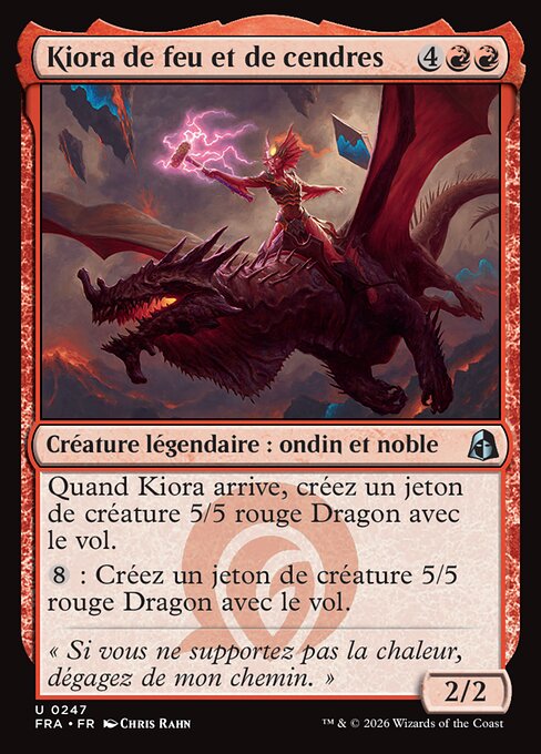 Kiora de feu et de cendres