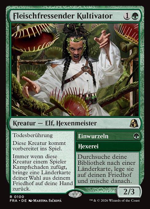 Fleischfressender Kultivator