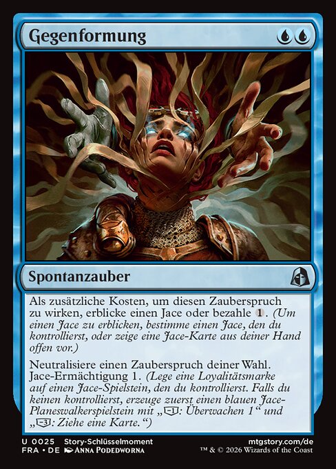 Gegenformung