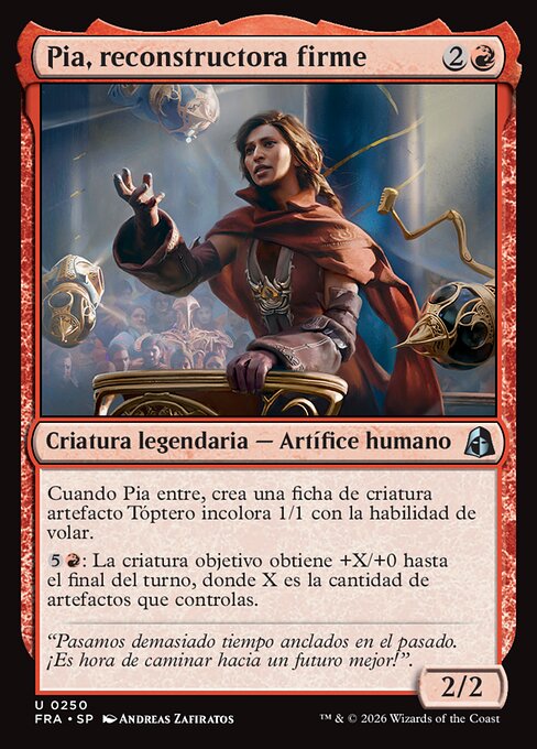 Pia, reconstructora firme