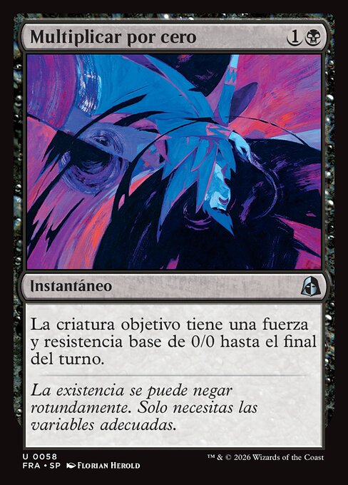 Multiplicar por cero