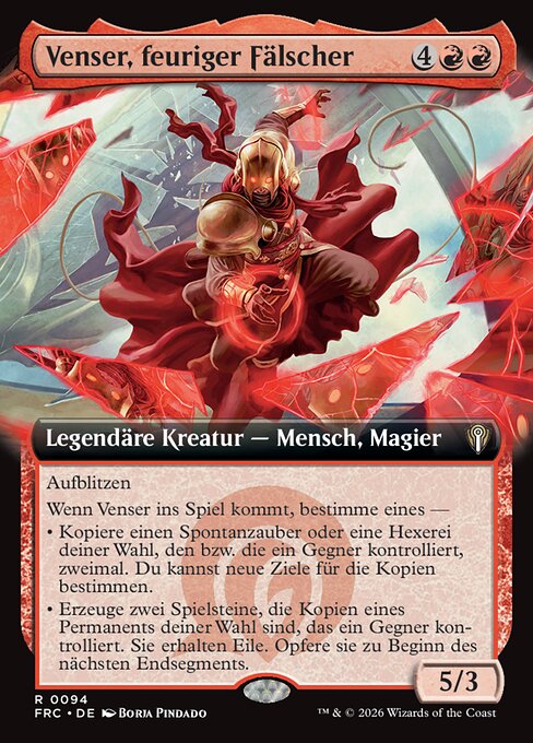 Venser, feuriger Fälscher