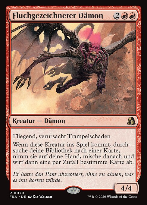 Fluchgezeichneter Dämon