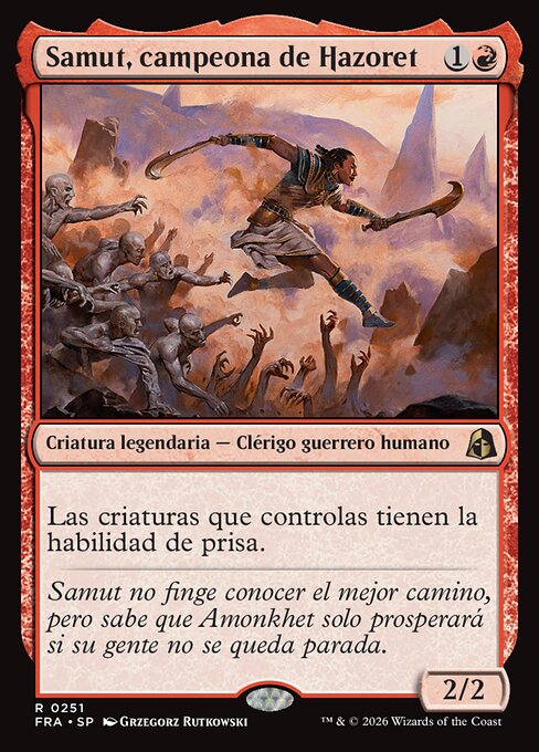 Samut, campeona de Hazoret