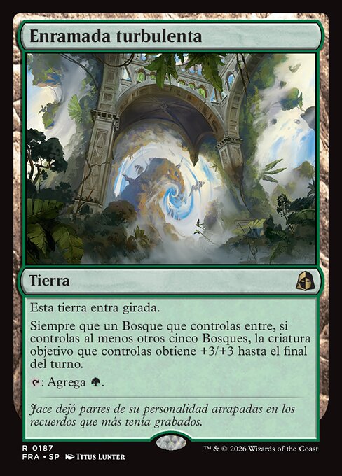 Enramada turbulenta