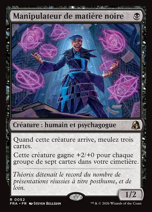 Manipulateur de matière noire