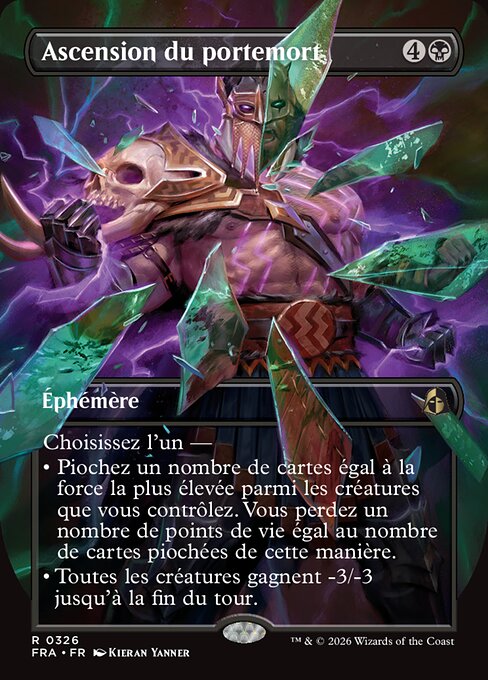 Ascension du portemort