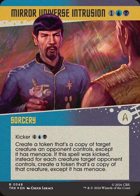 Mirror Universe Intrusion