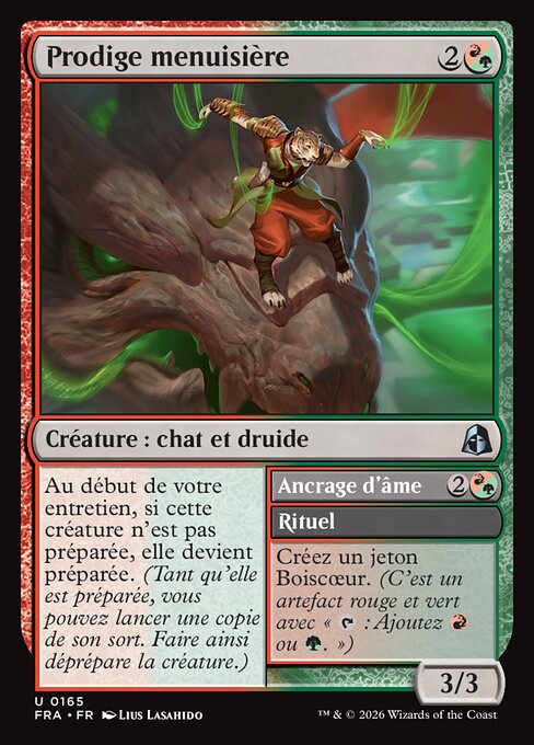 Prodige menuisière