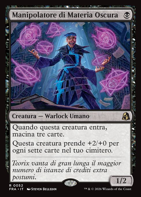 Manipolatore di Materia Oscura
