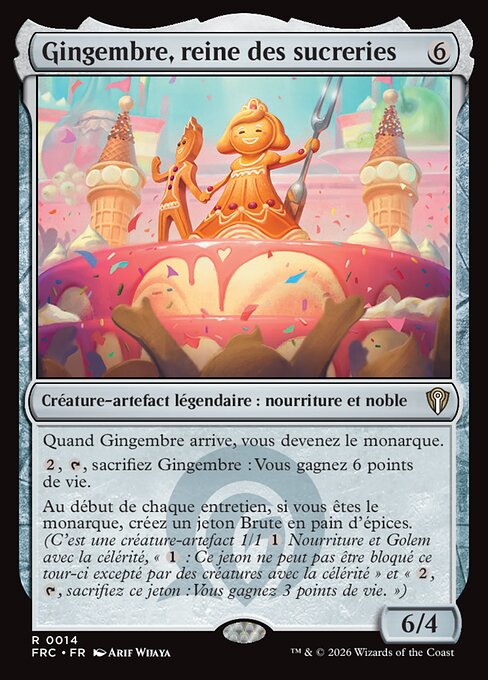 Gingembre, reine des sucreries