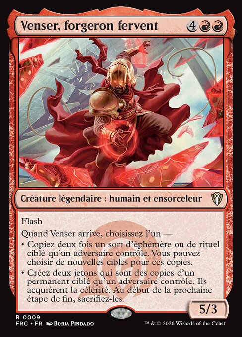Venser, forgeron fervent