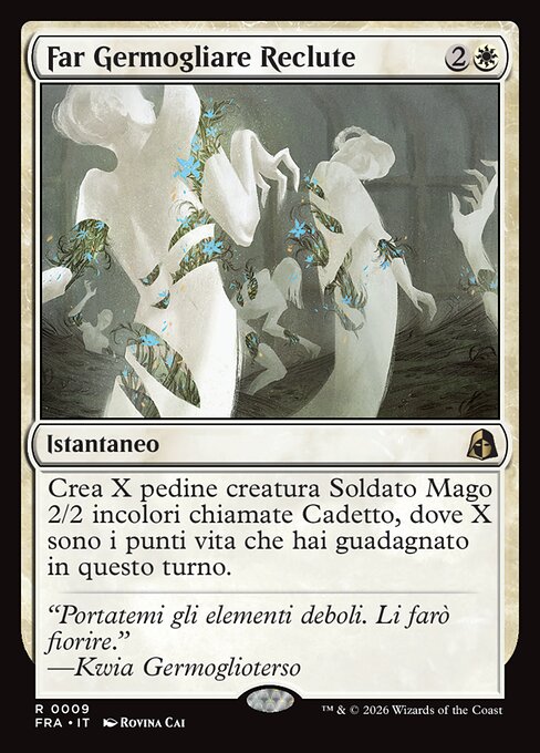 Far Germogliare Reclute